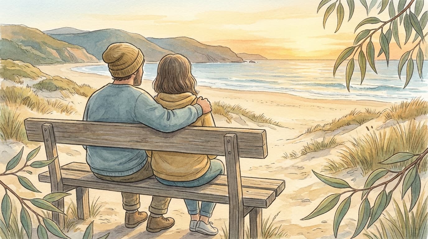 How to check in on someone's mental health — AI-generated illustration